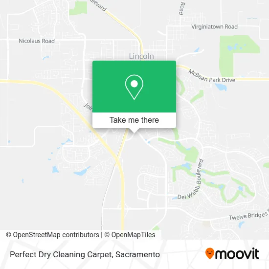 Perfect Dry Cleaning Carpet map