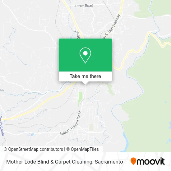 Mother Lode Blind & Carpet Cleaning map