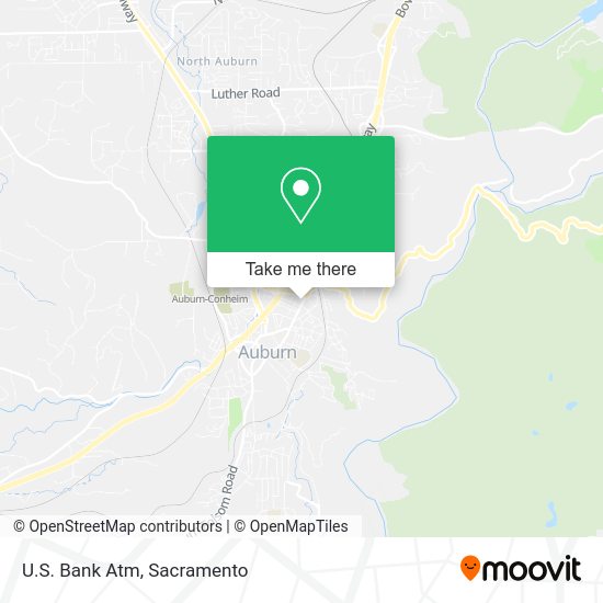 U.S. Bank Atm map