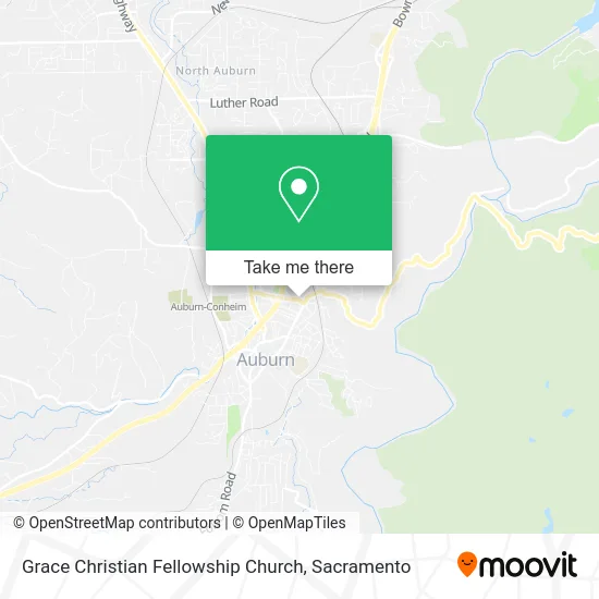 Grace Christian Fellowship Church map