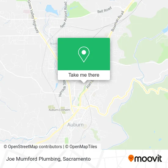 Mapa de Joe Mumford Plumbing