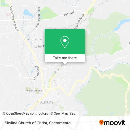 Mapa de Skyline Church of Christ