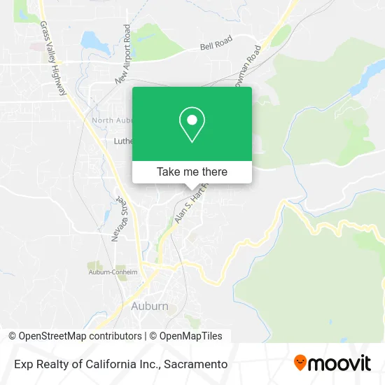 Mapa de Exp Realty of California Inc.