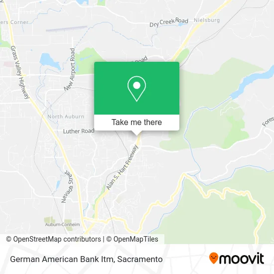 Mapa de German American Bank Itm
