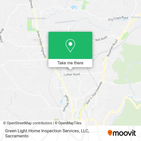 Mapa de Green Light Home Inspection Services, LLC