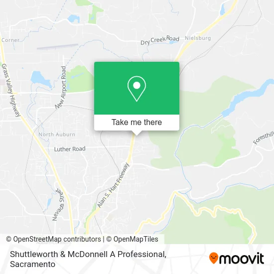 Mapa de Shuttleworth & McDonnell A Professional