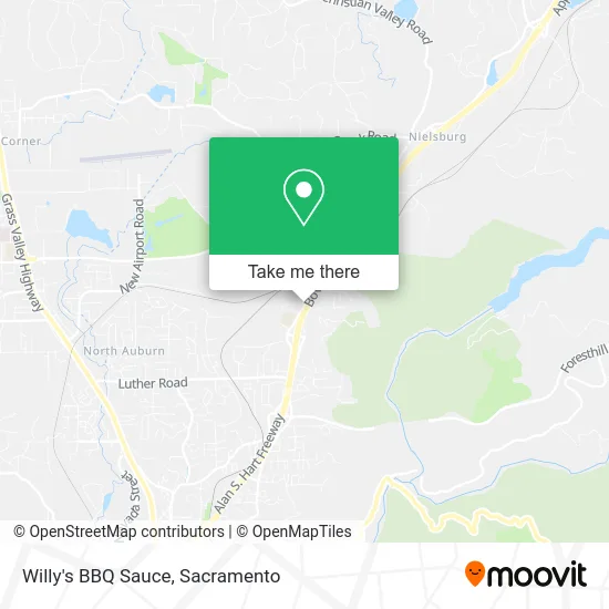Mapa de Willy's BBQ Sauce