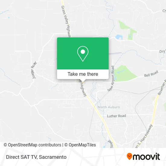 Mapa de Direct SAT TV