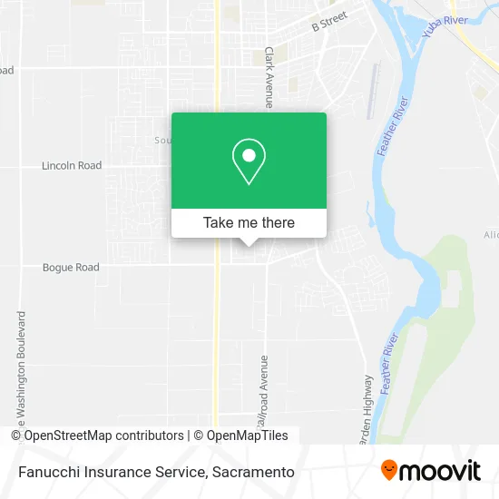 Fanucchi Insurance Service map