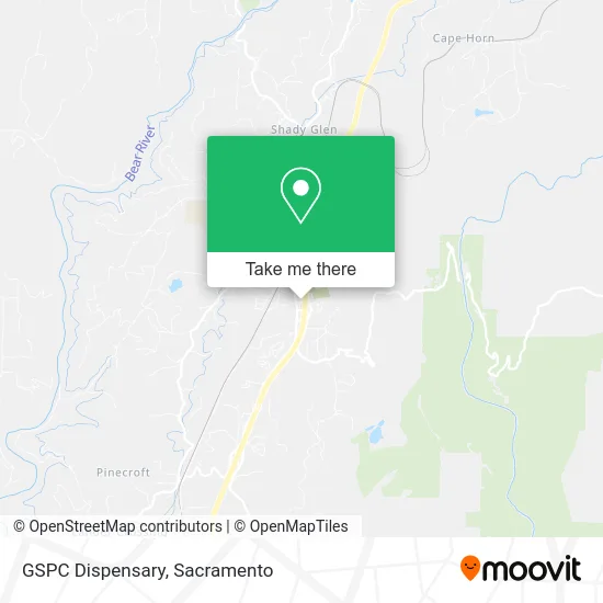 Mapa de GSPC Dispensary