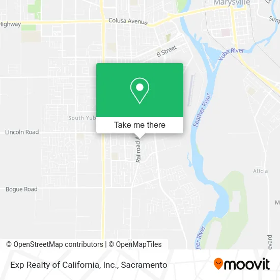 Exp Realty of California, Inc. map