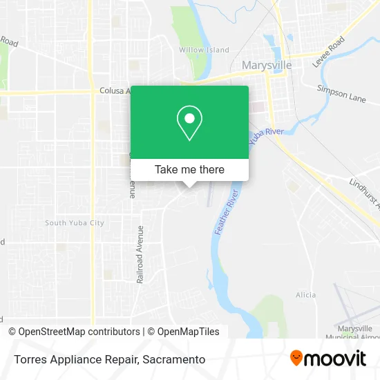 Mapa de Torres Appliance Repair