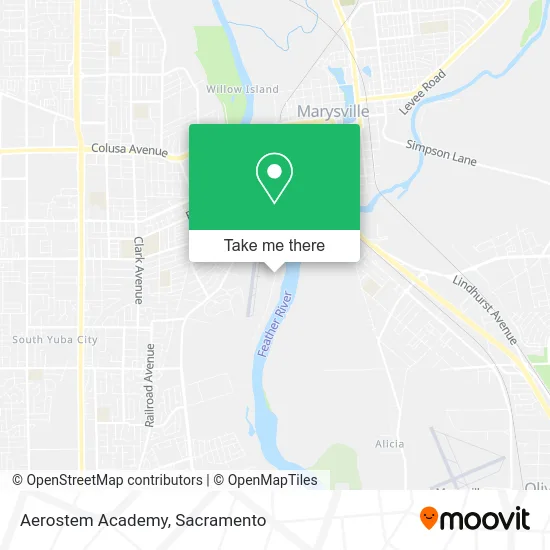 Mapa de Aerostem Academy