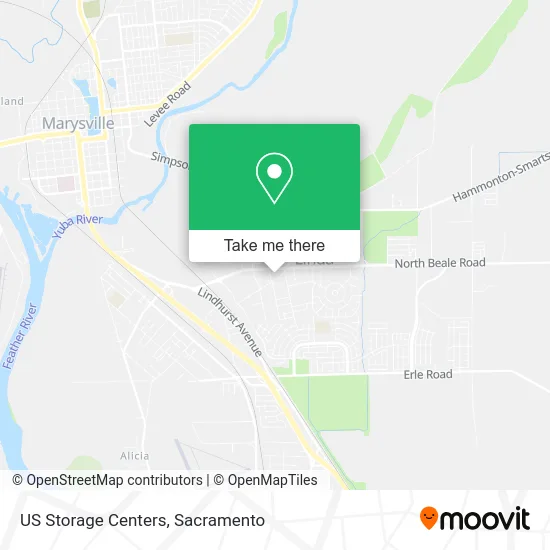 US Storage Centers map