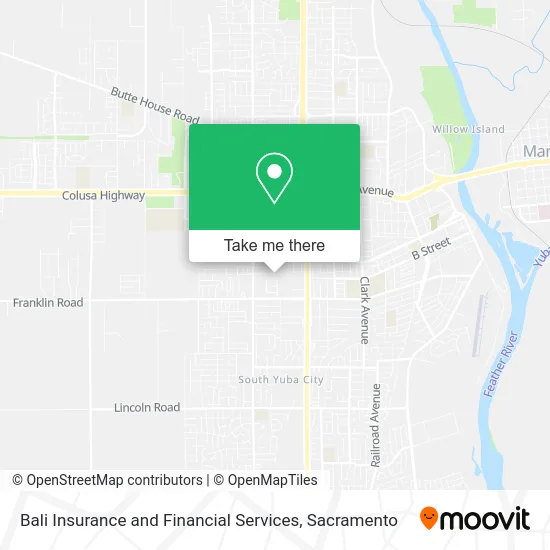 Mapa de Bali Insurance and Financial Services