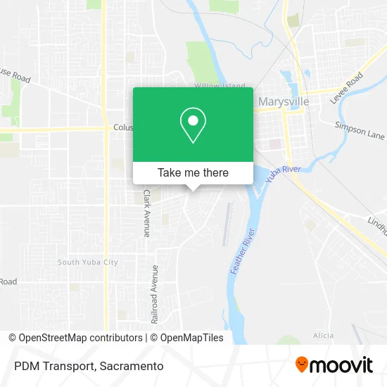 Mapa de PDM Transport