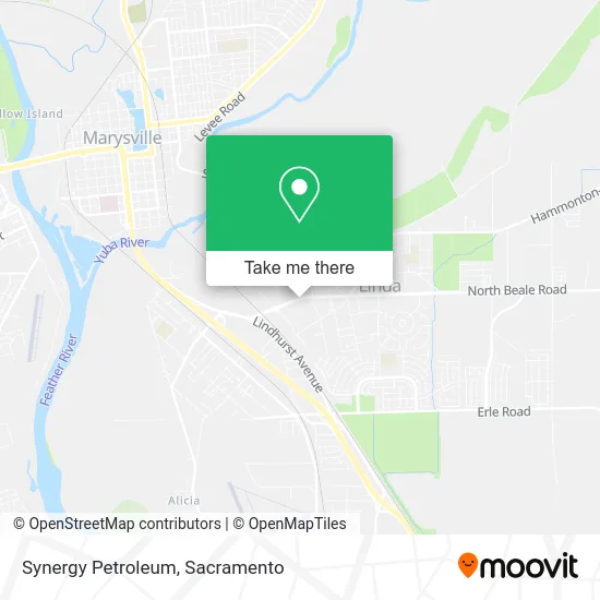 Synergy Petroleum map