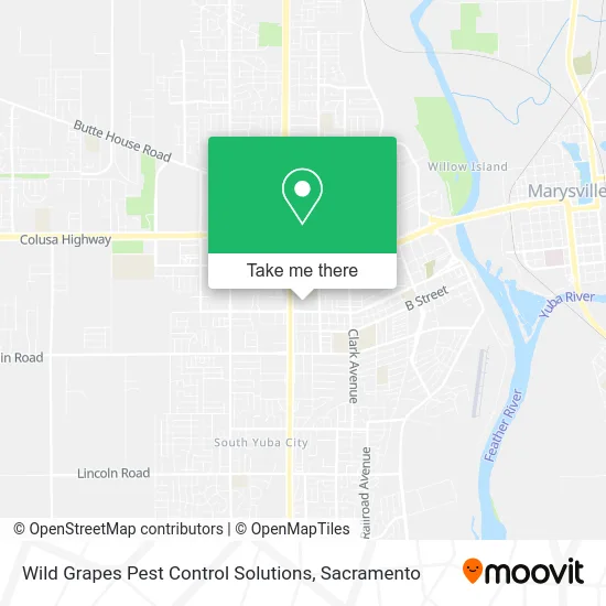 Mapa de Wild Grapes Pest Control Solutions