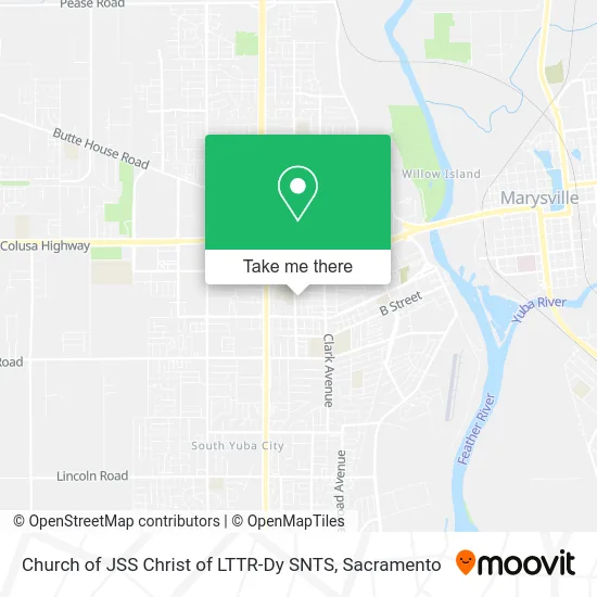 Mapa de Church of JSS Christ of LTTR-Dy SNTS