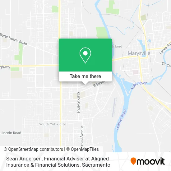 Sean Andersen, Financial Adviser at Aligned Insurance & Financial Solutions map