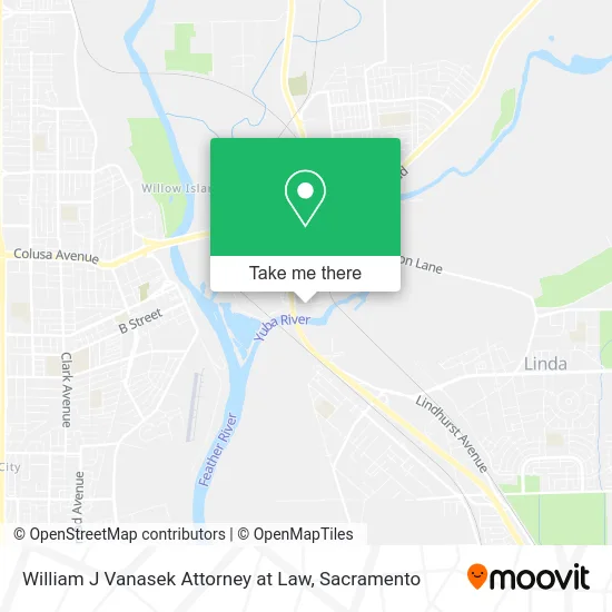 Mapa de William J Vanasek Attorney at Law