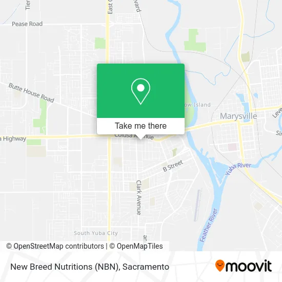 New Breed Nutritions (NBN) map