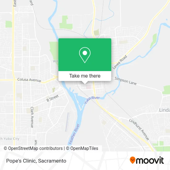 Mapa de Pope's Clinic
