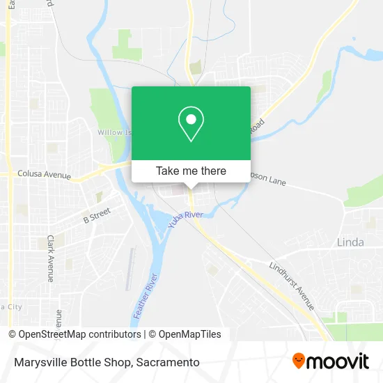 Marysville Bottle Shop map