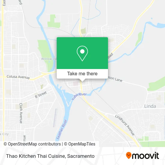 Thao Kitchen Thai Cuisine map