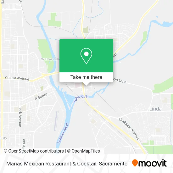Mapa de Marias Mexican Restaurant & Cocktail