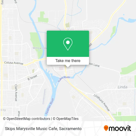 Mapa de Skips Marysville Music Cafe