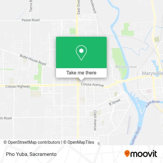 Mapa de Pho Yuba