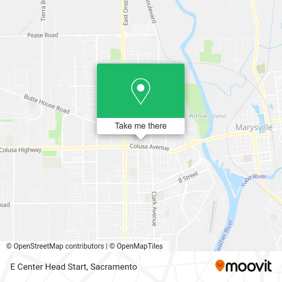 Mapa de E Center Head Start