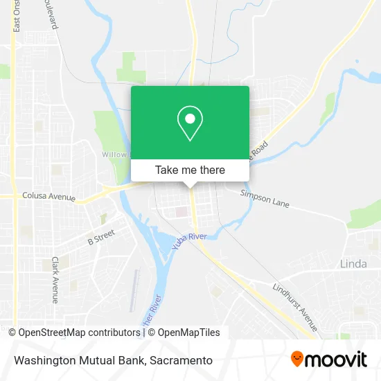 Mapa de Washington Mutual Bank