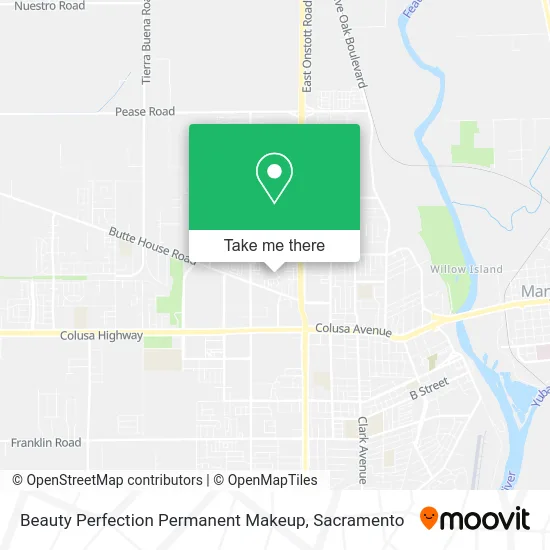 Beauty Perfection Permanent Makeup map