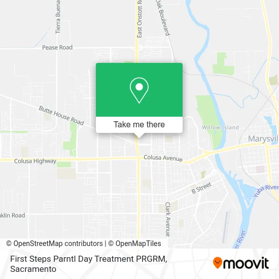 Mapa de First Steps Parntl Day Treatment PRGRM