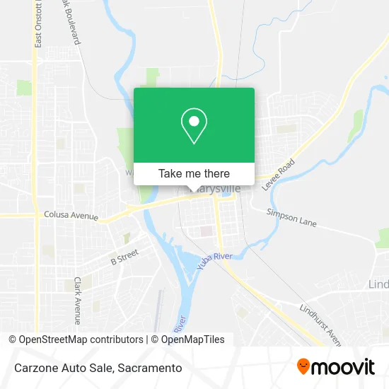Mapa de Carzone Auto Sale