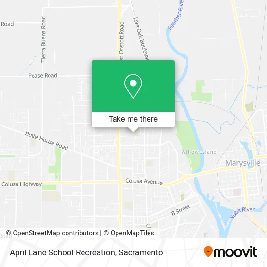 April Lane School Recreation map
