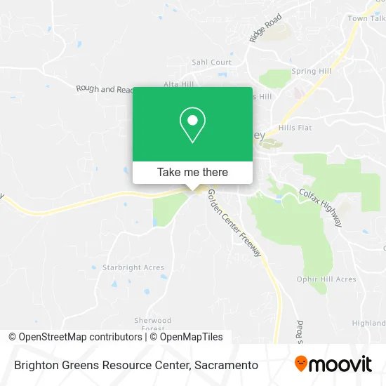 Brighton Greens Resource Center map