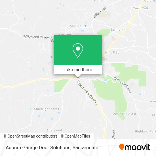 Mapa de Auburn Garage Door Solutions