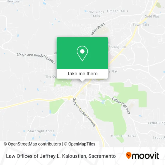 Mapa de Law Offices of Jeffrey L. Kaloustian