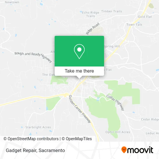 Mapa de Gadget Repair