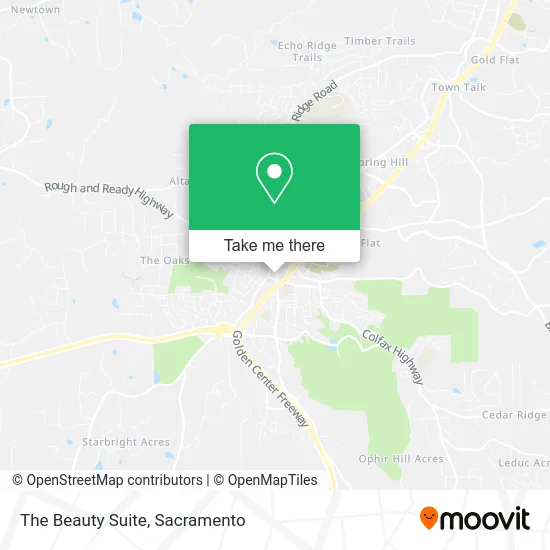Mapa de The Beauty Suite