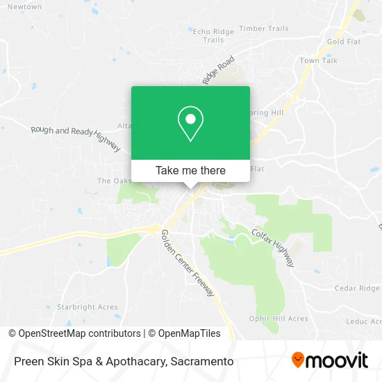 Mapa de Preen Skin Spa & Apothacary