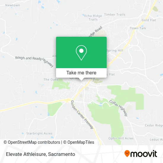 Mapa de Elevate Athleisure