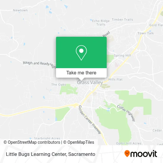 Mapa de Little Bugs Learning Center