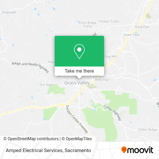 Mapa de Amped Electrical Services