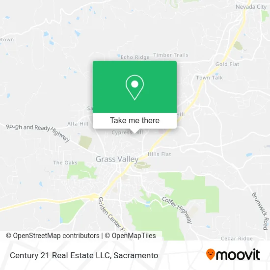 Mapa de Century 21 Real Estate LLC