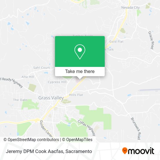 Jeremy DPM Cook Aacfas map