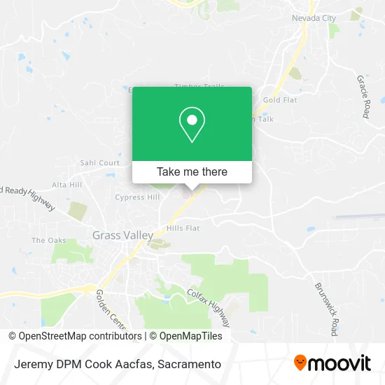 Mapa de Jeremy DPM Cook Aacfas